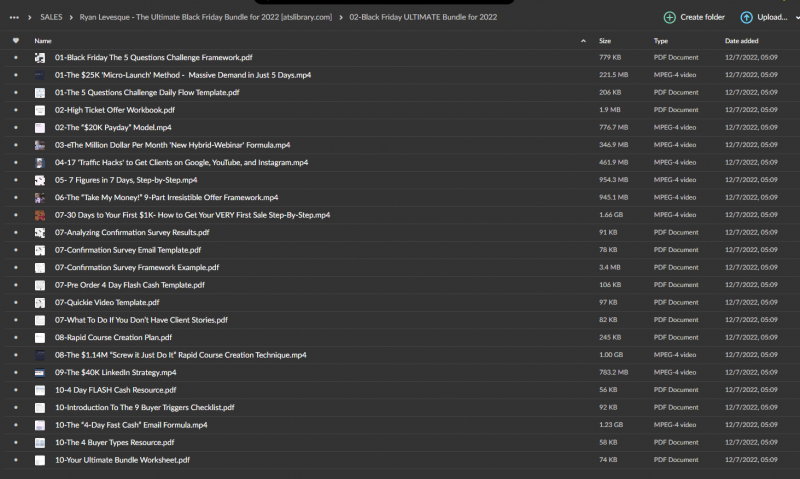 Ryan Levesque – The Ultimate Black Friday Bundle for 2022