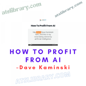 Dave Kamiski - How to Profit from AI